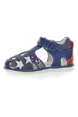 Halboffene Sandalen Averis 3483 Blau