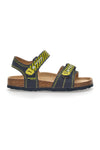 Sandali Averis 4303 Blu e Gialli
