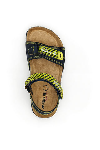 Sandali Averis 4303 Blu e Gialli