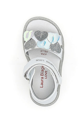 Laura Biagiotti 8021 Weiße Sandalen