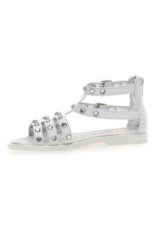 Laura Biagiotti Nietensandalen 14868 Weiß