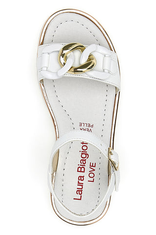 Sandali Laura Biagiotti 8406 Bianchi