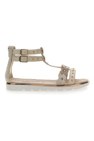 Laura Biagiotti 14883 Goldene Sandalen