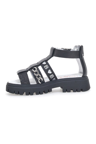 Laura Biagiotti Plateausandalen 8445 Schwarz