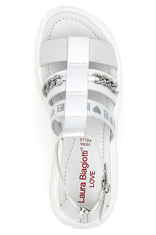 Fischersandalen Laura Biagiotti 8445 Weiß