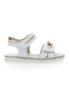 Sandali Laura Biagiotti 8540 Bianche con Catenella