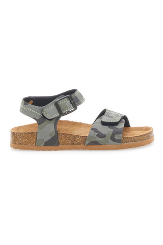 Sandali Max Dillan 14124 Blu Camouflage