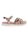 Goldene Sandale mit SWEET YEARS 8360-Riemen