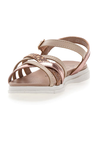 Goldene Sandale mit SWEET YEARS 8360-Riemen