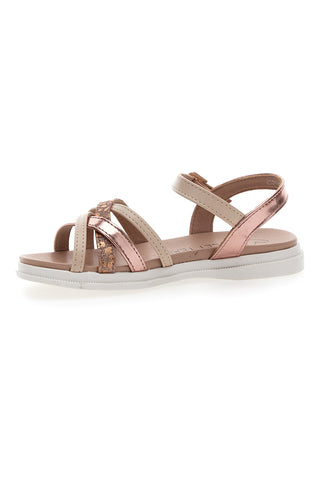 Sandalo dorato con cinturino SWEET YEARS 8360
