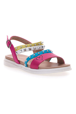 Bunte Nietensandalen SWEET YEARS 8363