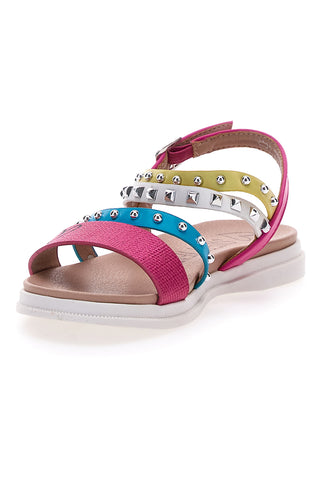 Bunte Nietensandalen SWEET YEARS 8363