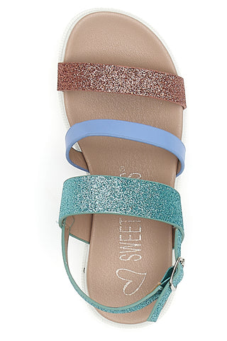 Bunte Sandalen mit weicher Sohle SWEET YEARS 8268