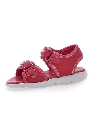 Fuchsia-Sandalen für Mädchen mit Klettverschluss Superga 63820