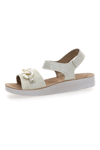 Weiße Sandalen mit Klettverschluss Tear Inblu 26 Cj