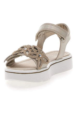 Sandali Oro con Strass Laura Biagiotti 16253