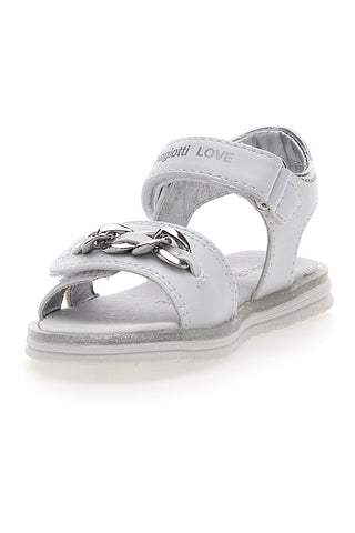 Sandali Bianchi con Catenella laura Biagiotti 8540