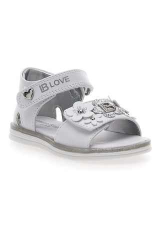 Sandali Bianchi e Argento Laura Biagiotti 9094