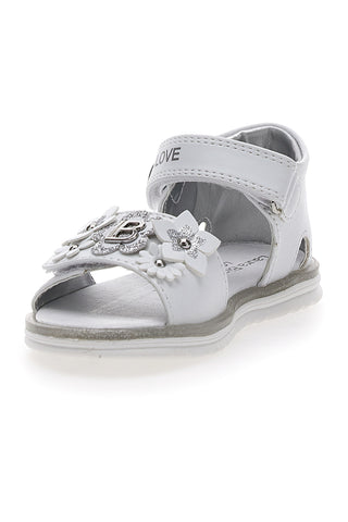 Sandali Bianchi e Argento Laura Biagiotti 9094