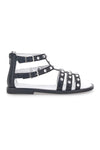 Sandali Neri con Strass Laura Biagiotti 9034