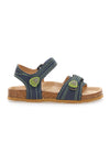 Blaue und grüne Freizeitsandalen für Kinder Asso 64135
