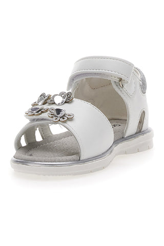 Elegante weiße Sandalen für Mädchen Grazie Girl 200712
