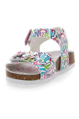 Mehrfarbige Sandalen mit Riss Pitt Kids 14408