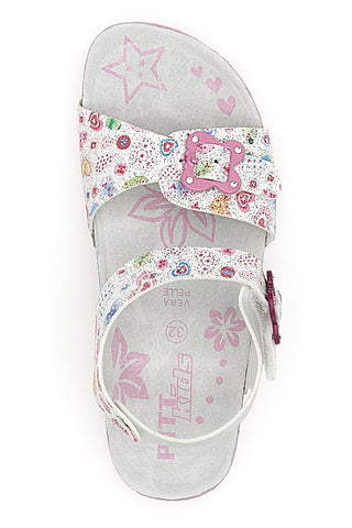 Mehrfarbige Sandalen mit Riss Pitt Kids 14419