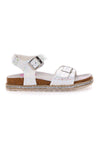 Sandali Bianchi Con Cinturino Pitt Kids 14452