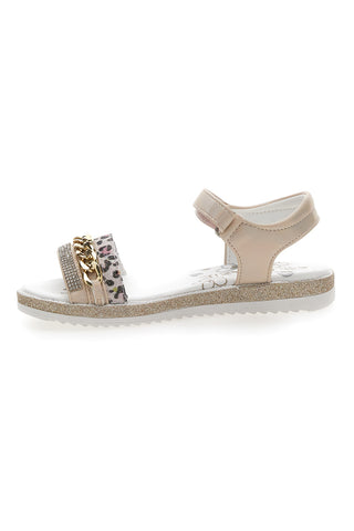 Sandali Oro con Cinturino Grazie Girl 14320
