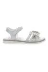 Weiße Sandalen mit Blumen Grazie Girl 14339