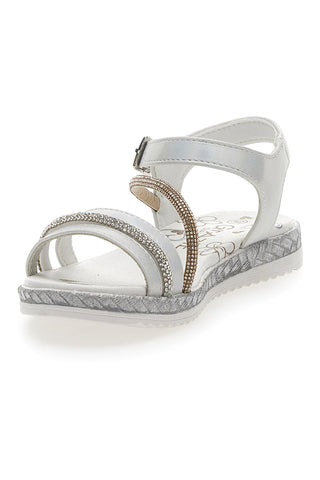 Sandali Bianchi con Cinturino Grazie Girl 14311
