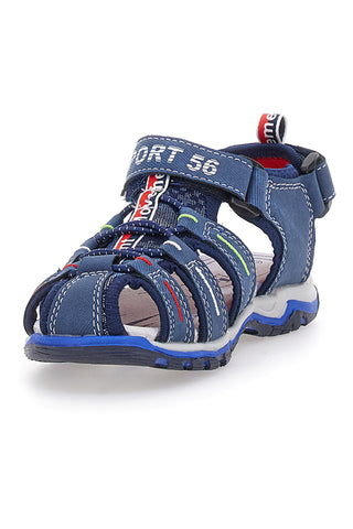 Sandali Fisherman Blu Con Strappo In Velcro Pitt Kids 14116