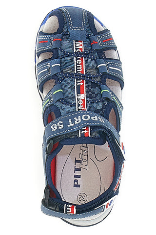 Sandali Fisherman Jeans Da Bimbi Pitt Kids 14116