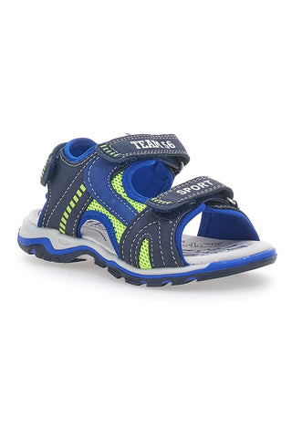 Sandali Blu con Velcro Pitt Kids 143691