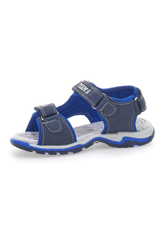 Sandali Blu con Velcro Pitt Kids 143691