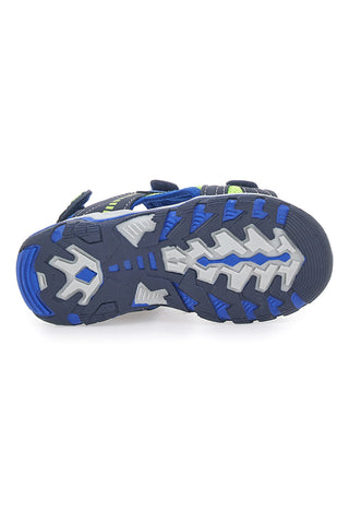 Sandali Blu con Velcro Pitt Kids 143691