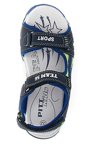 Pitt Kids Blaue Sportsandalen 143691