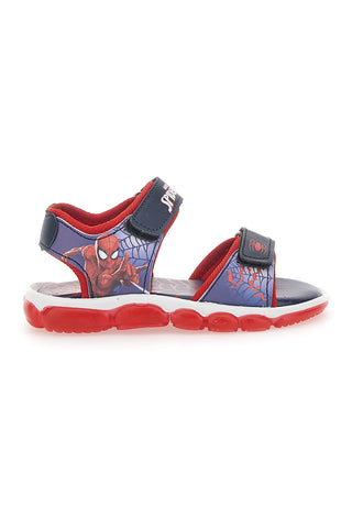 Sandalen mit roten und blauen Lichtern Spiderman 11301