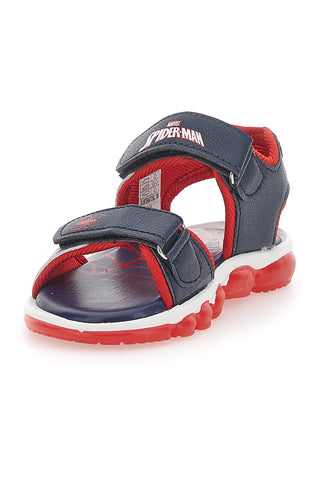 Sandalen mit roten und blauen Lichtern Spiderman 11301