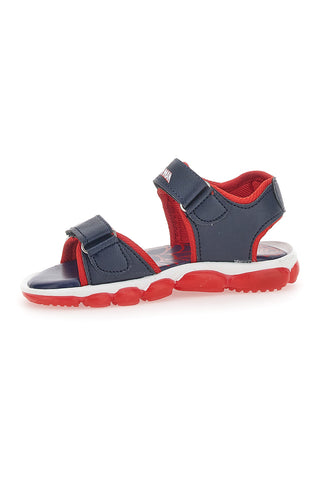Sandalen mit roten und blauen Lichtern Spiderman 11301