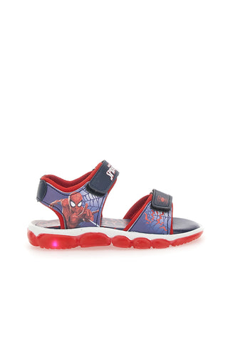 Sandalen mit roten und blauen Lichtern Spiderman 11301