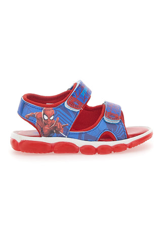 Sandalen mit roten und blauen Lichtern Spiderman 11302