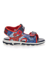 Sandali Blue e Rossi Con Strappi In Velcro Spiderman 15301