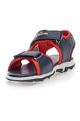 Sandali Blue e Rossi Con Strappi In Velcro Spiderman 15301
