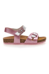 Rosa und weiße Sandalen Pittarello Bio 257157