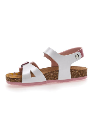 Rosa und weiße Sandalen Pittarello Bio 257157