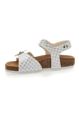 Sandali con Cinturino Bianchi a Pois Pittarello Bio 257112