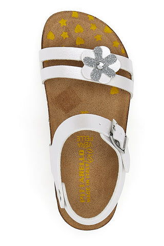 Sandali Bianchi a Pois Pittarello Bio 257084