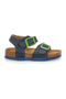 Blaue Sandalen mit Riemen PITT KIDS 14466
